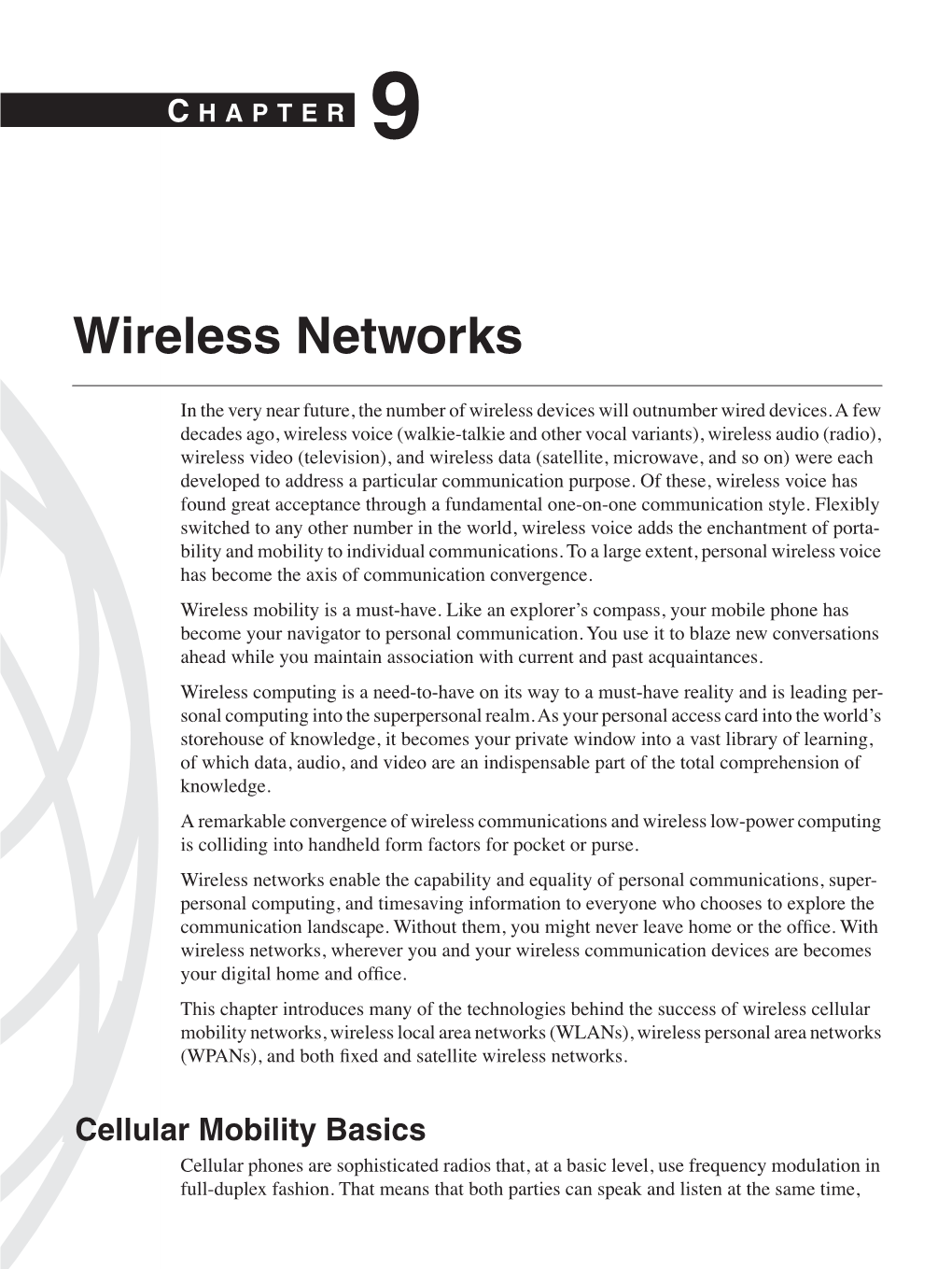 Wireless Networks