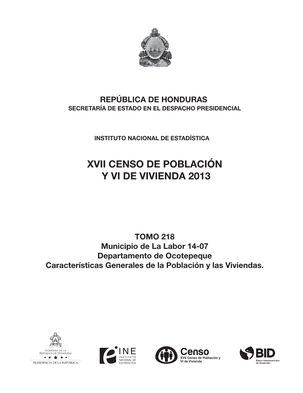 Xvii Censo De Población Y Vi De Vivienda 2013