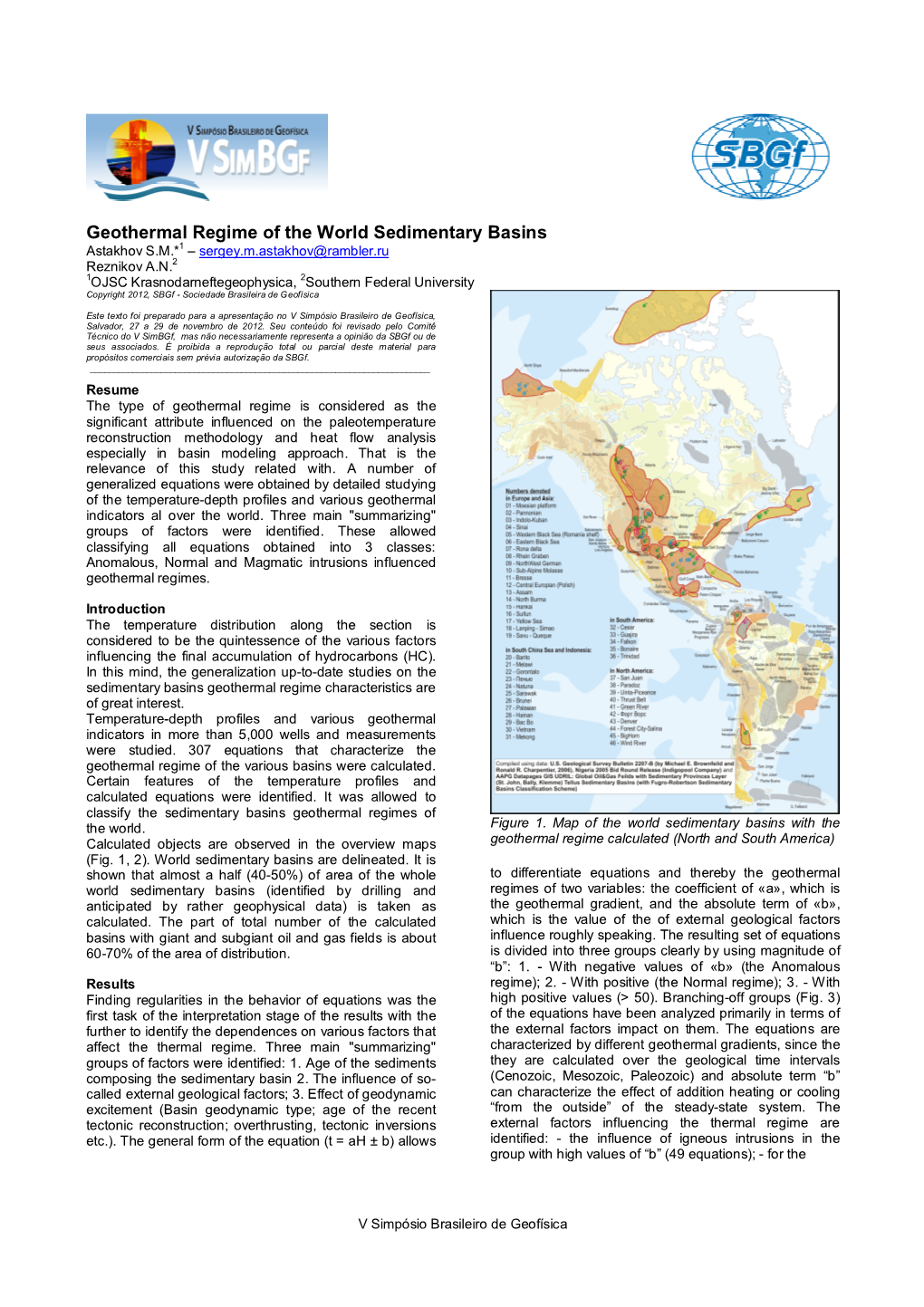 Geothermal Regime of the World Sedimentary Basins