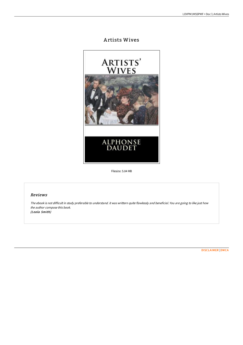 Download PDF > Artists Wives