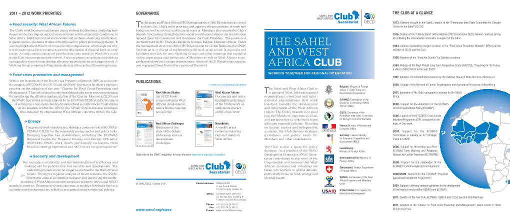 The Sahel and West Africa Club