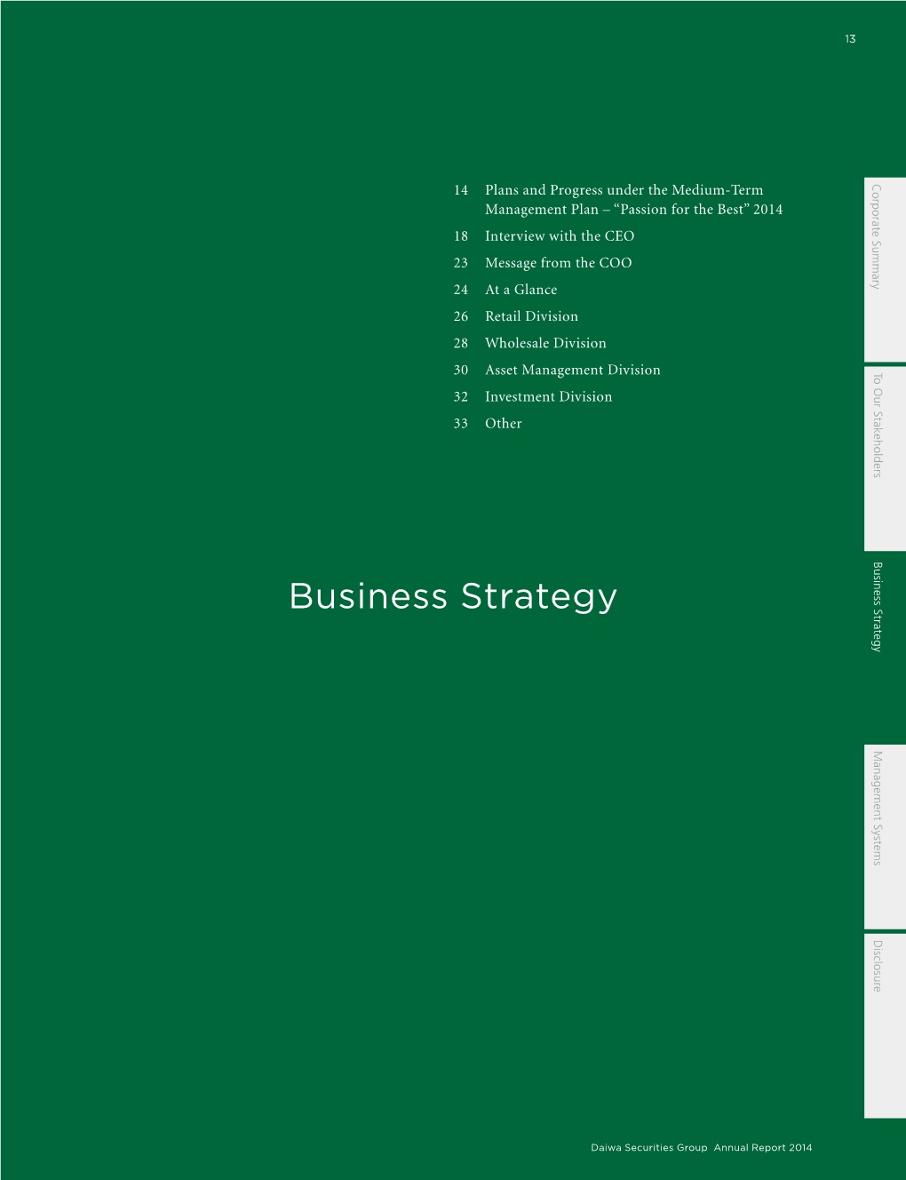 Business Strategy Business Strategy Management Systems Disclosure