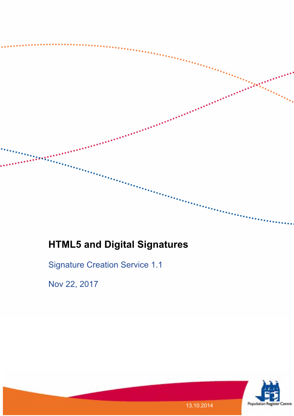 HTML5 and Digital Signatures