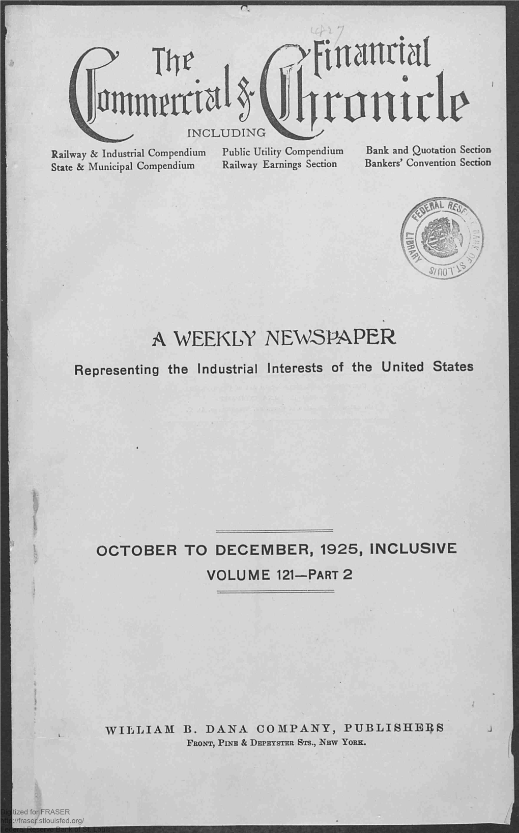 October to December 1925, Inclusive: Index To