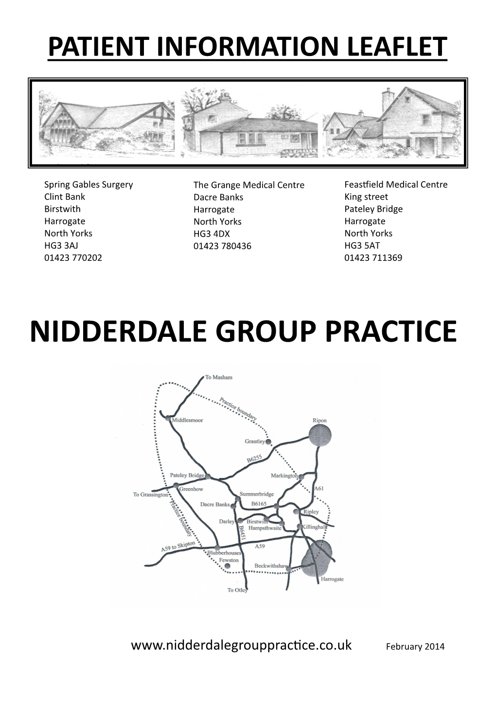 Welcome to Nidderdale Group Practice