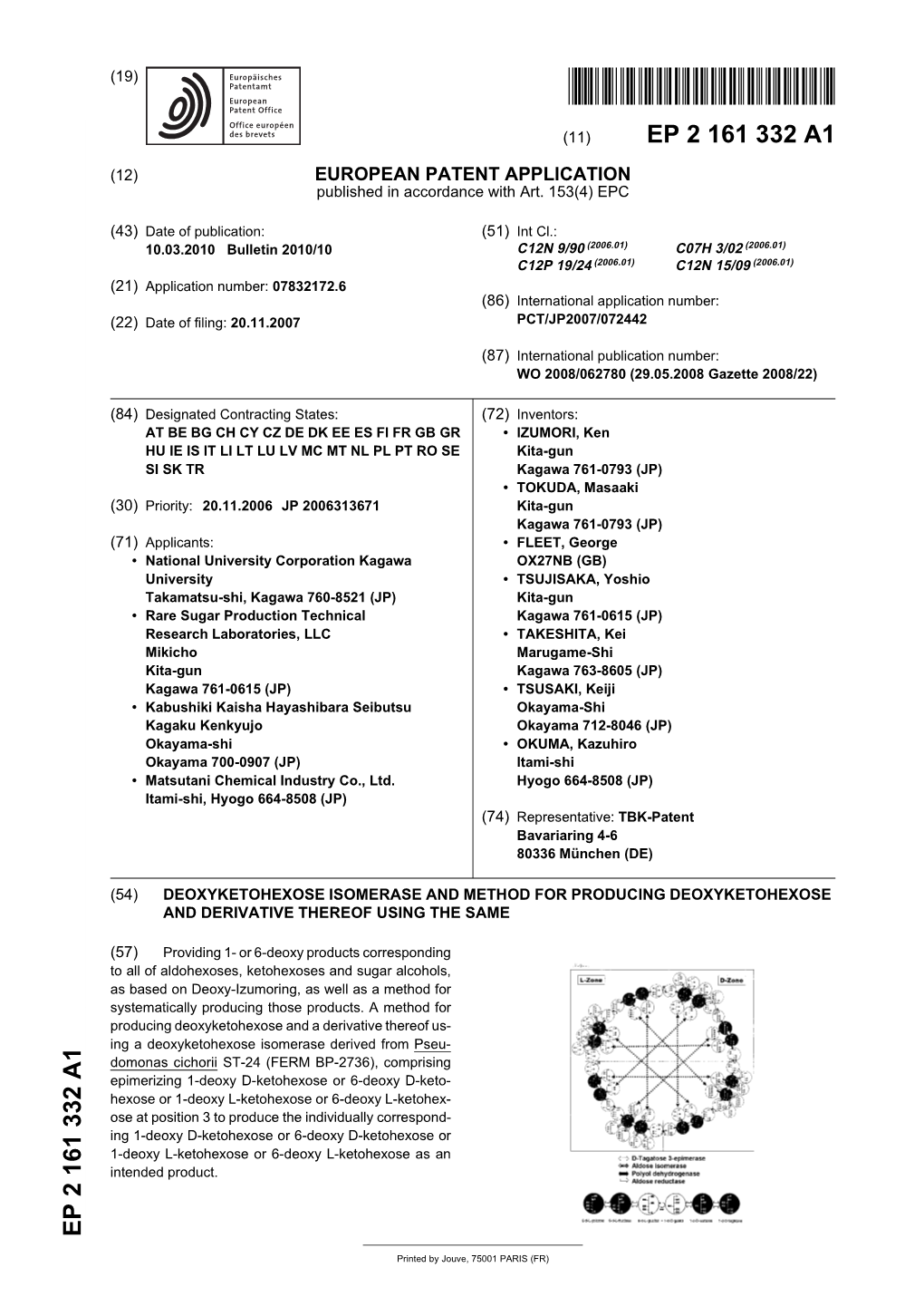 Deoxyketohexose Isomerase and Method for Producing Deoxyketohexose and Derivative Thereof Using the Same