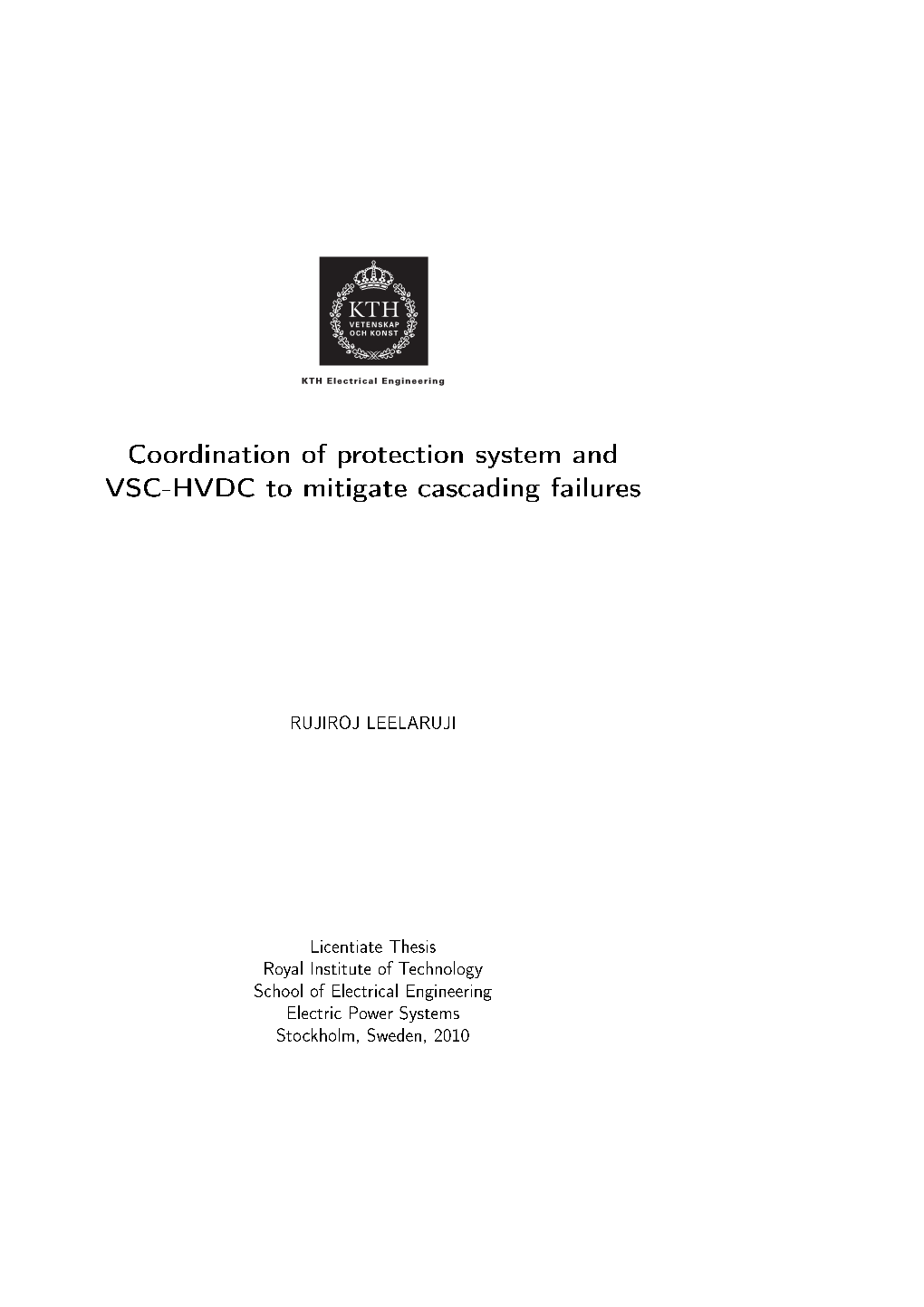 Coordination of Protection System and VSC-HVDC to Mitigate Cascading Failures