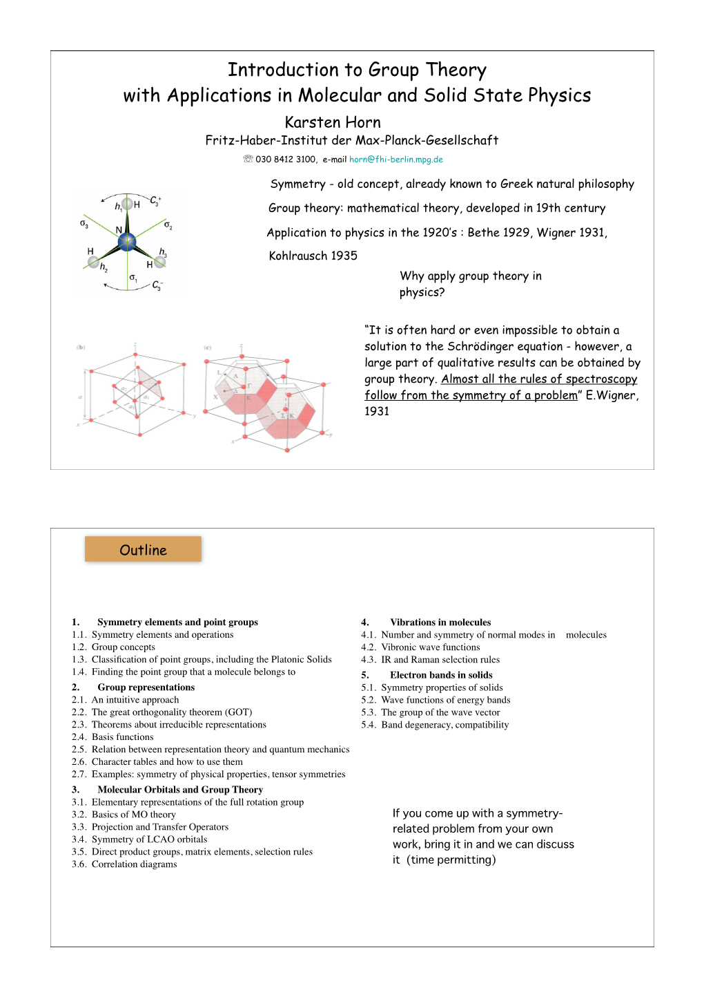 Group Theory