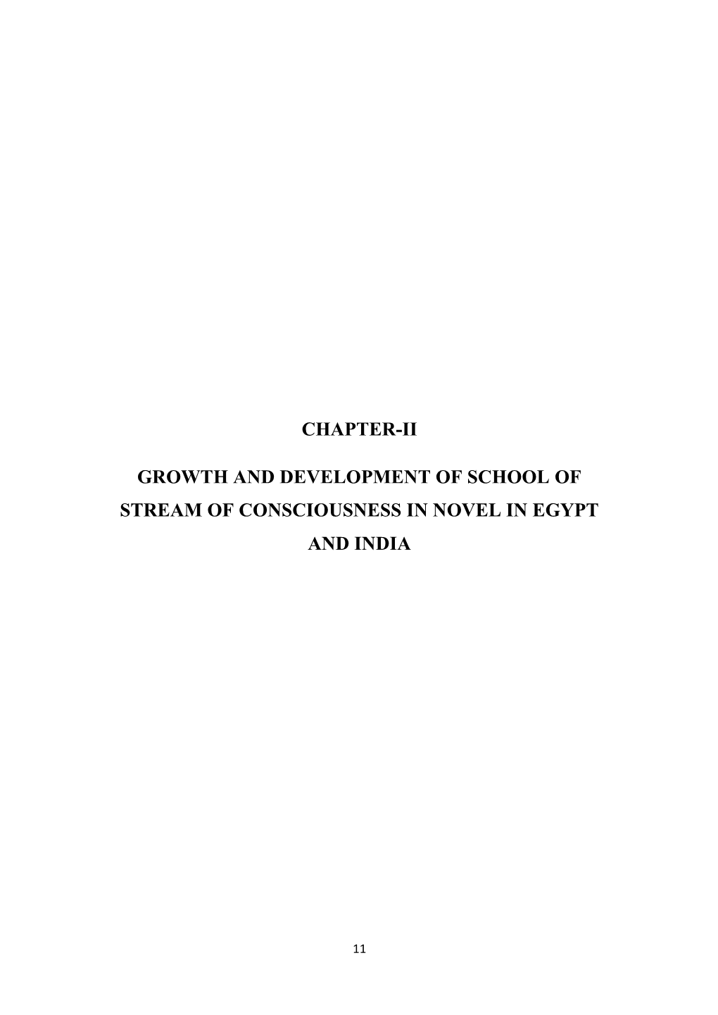 Chapter-Ii Growth and Development of School Of