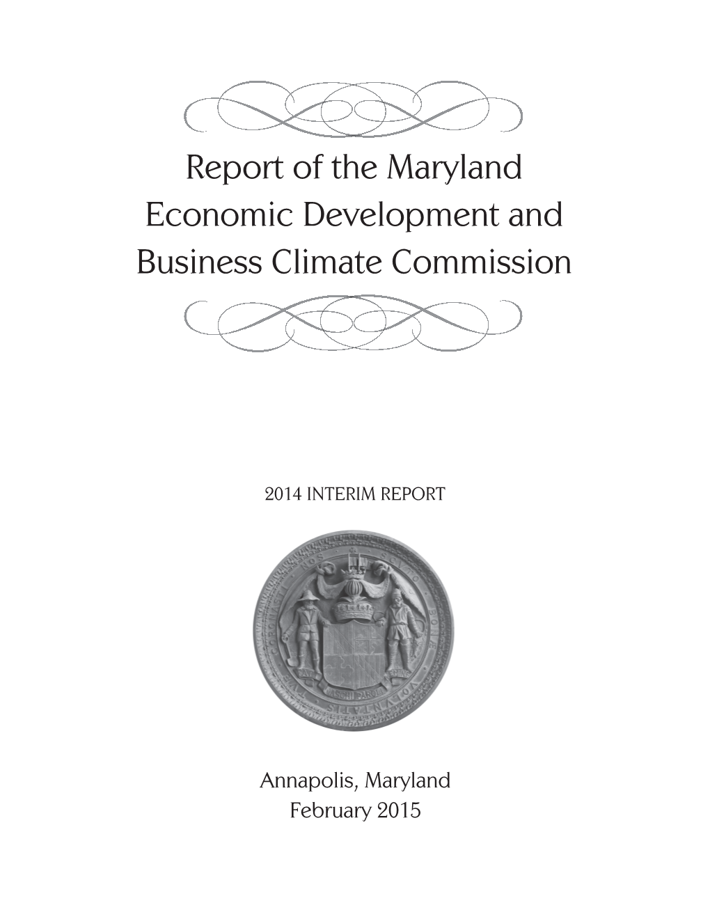 Report of the Maryland Economic Development and Business Climate Commission