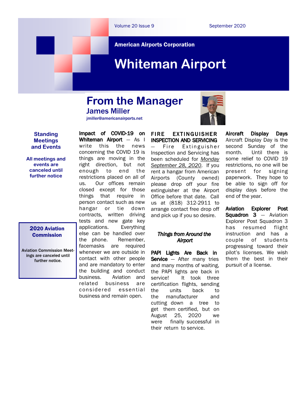 Whiteman Airport Association