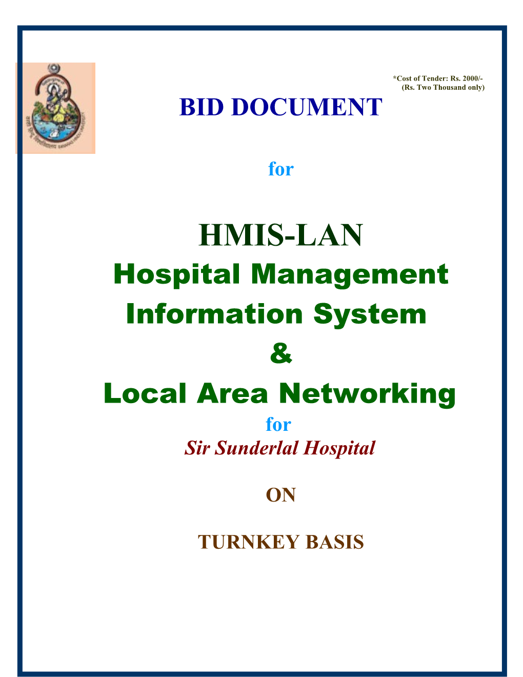 Hospital Management Information System