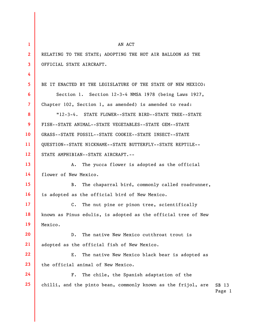 2005 Senate Bill Text for SB0013