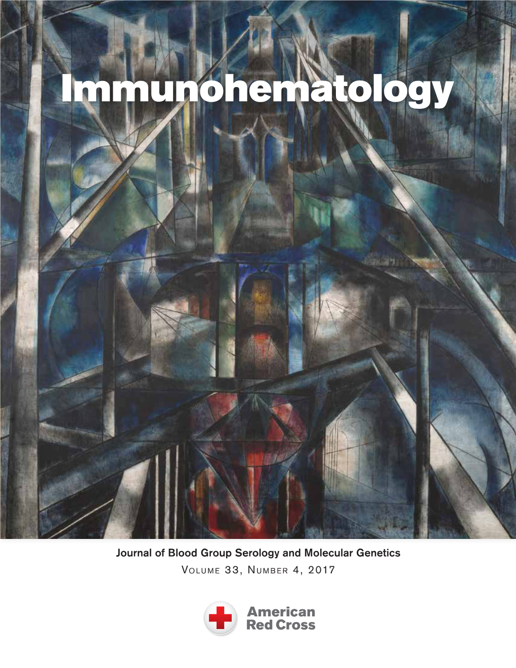 This Issue of Immunohematology Is Supported by a Contribution From