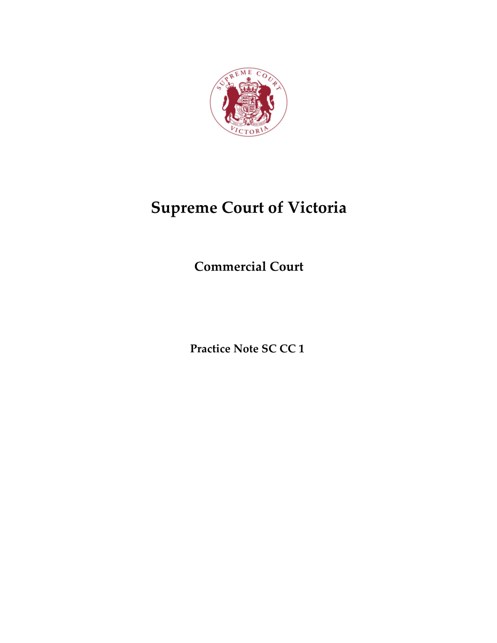 Supreme Court of Victoria