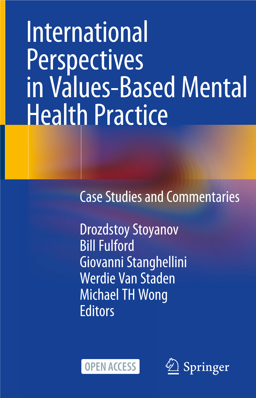 International Perspectives in Values-Based Mental Health Practice