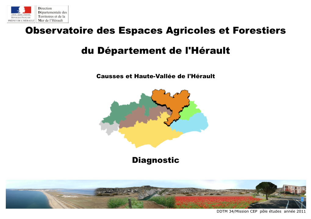 Observatoire Des Espaces Agricoles Et Forestiers Du Département De L