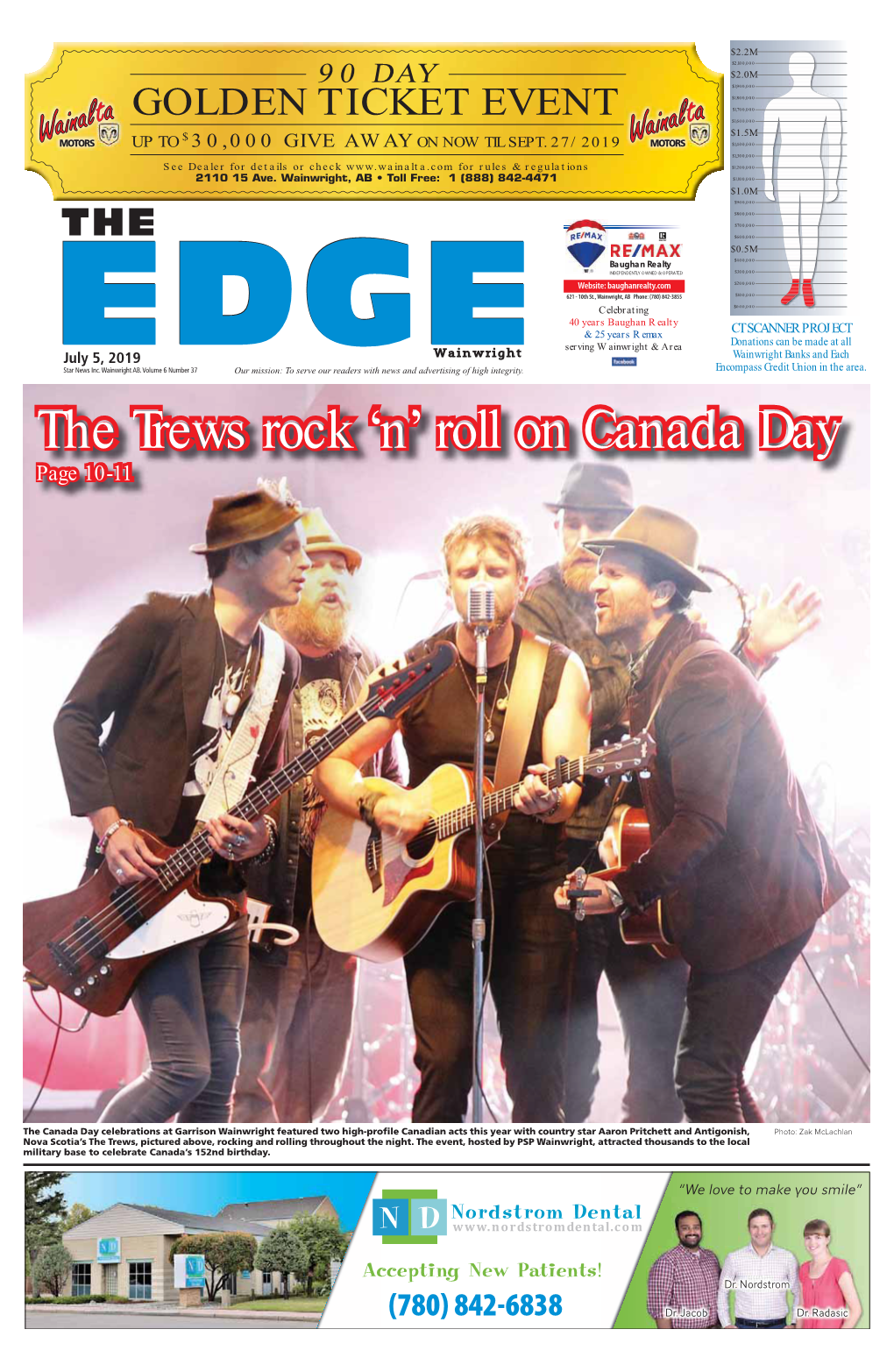 The Trews Rock 'N' Roll on Canada