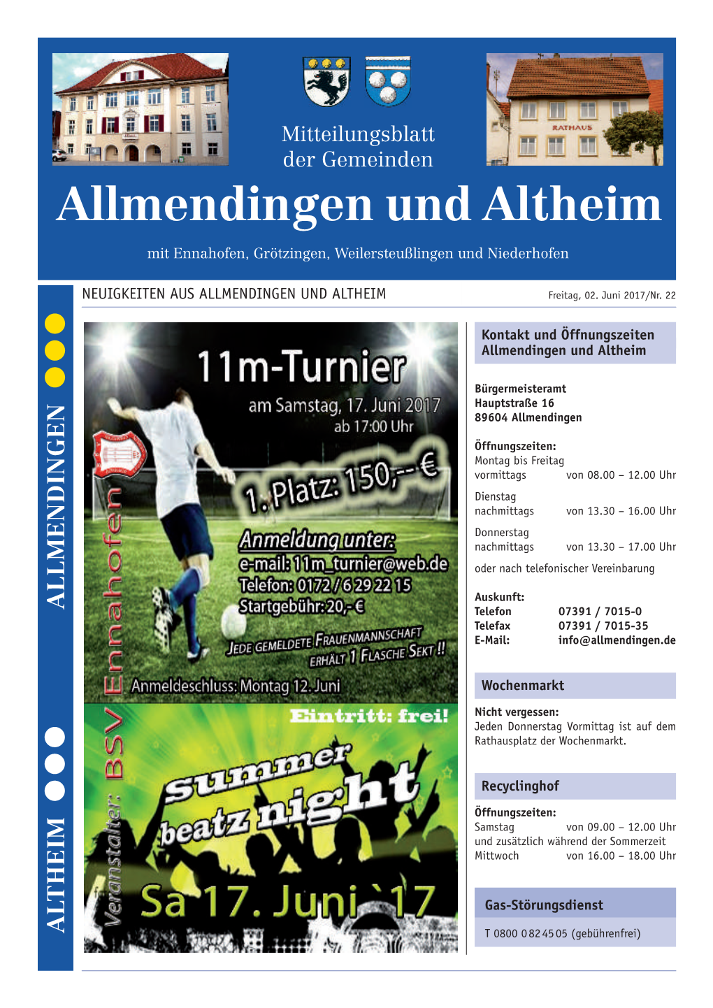 Allmendingen Und Altheim