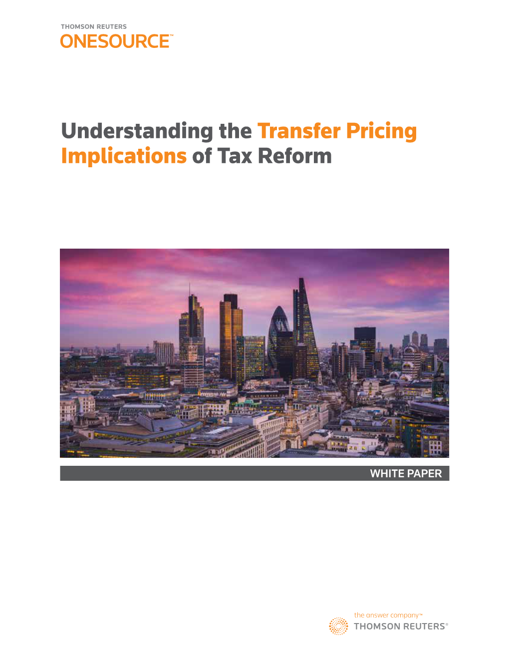 Understanding the Transfer Pricing Implications of Tax Reform