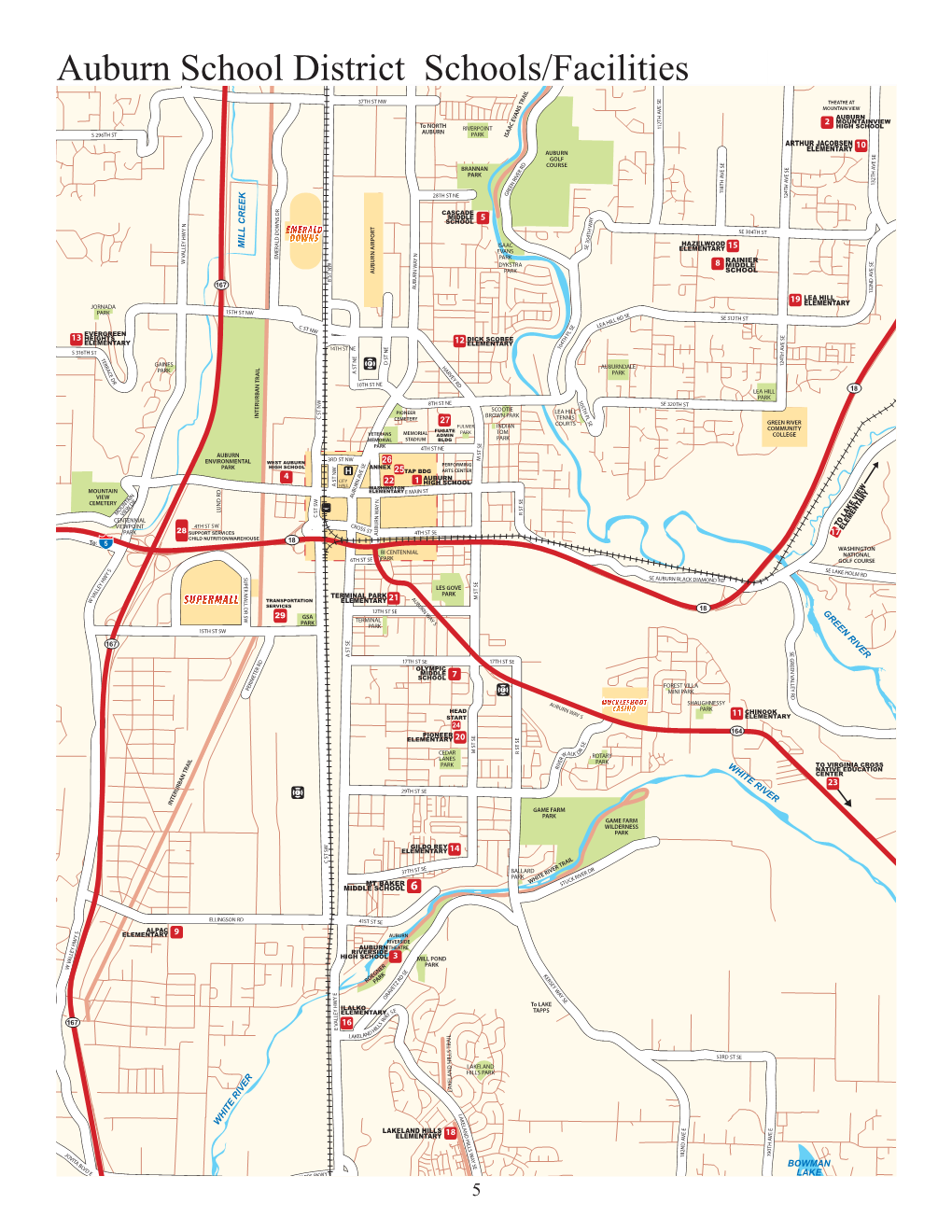 Auburn School District Schools/Facilities