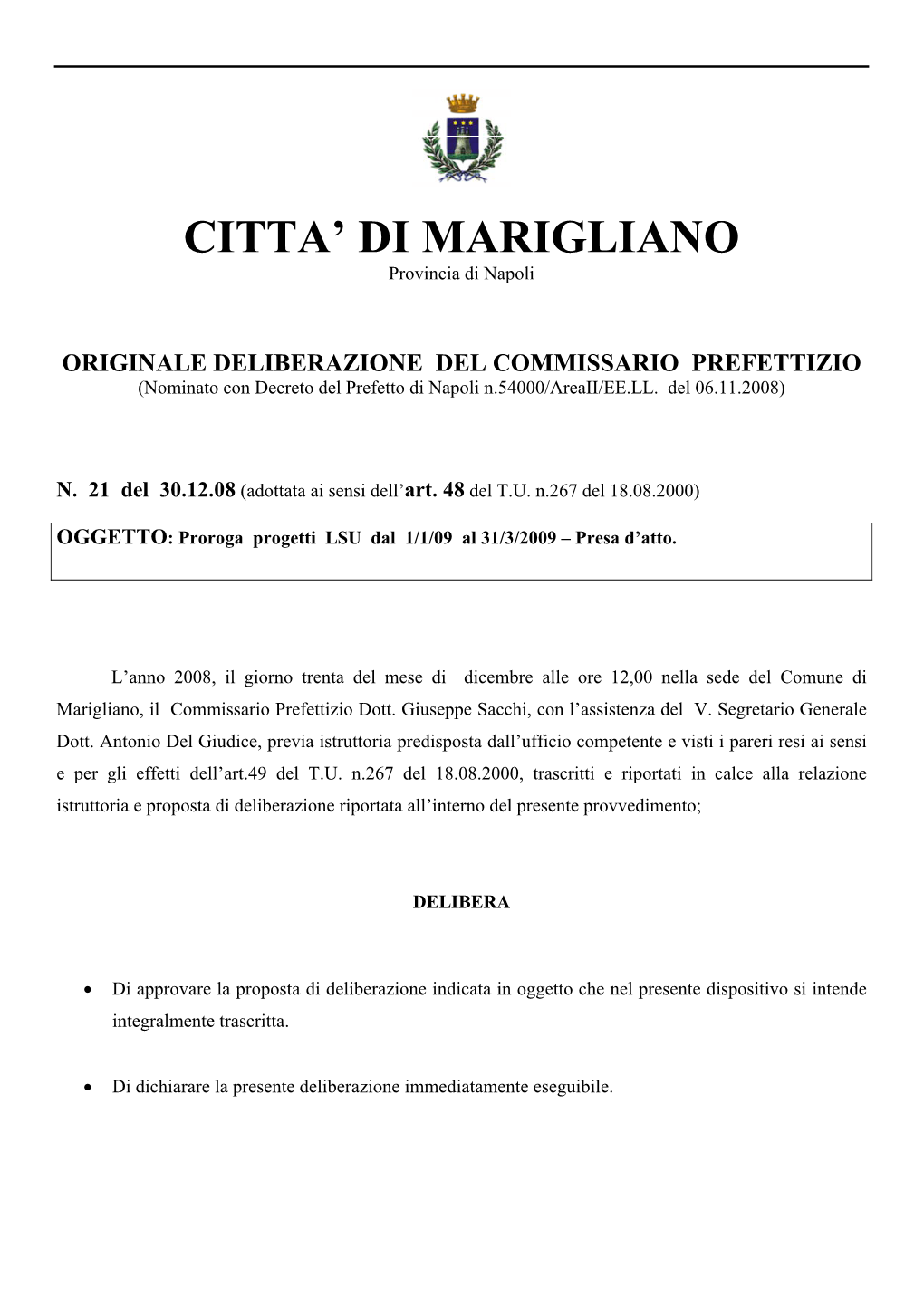 Citta' Di Marigliano