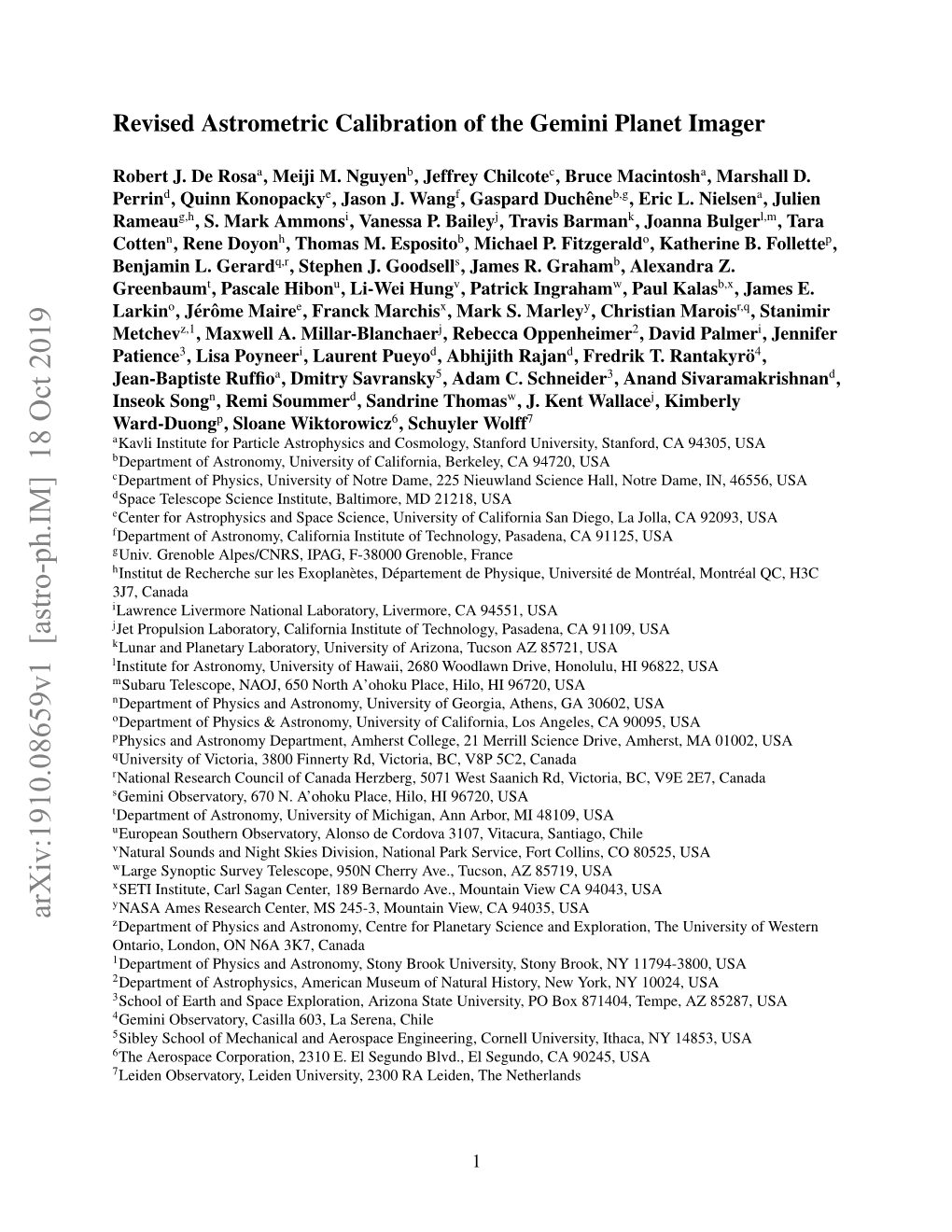 Revised Astrometric Calibration of the Gemini Planet Imager