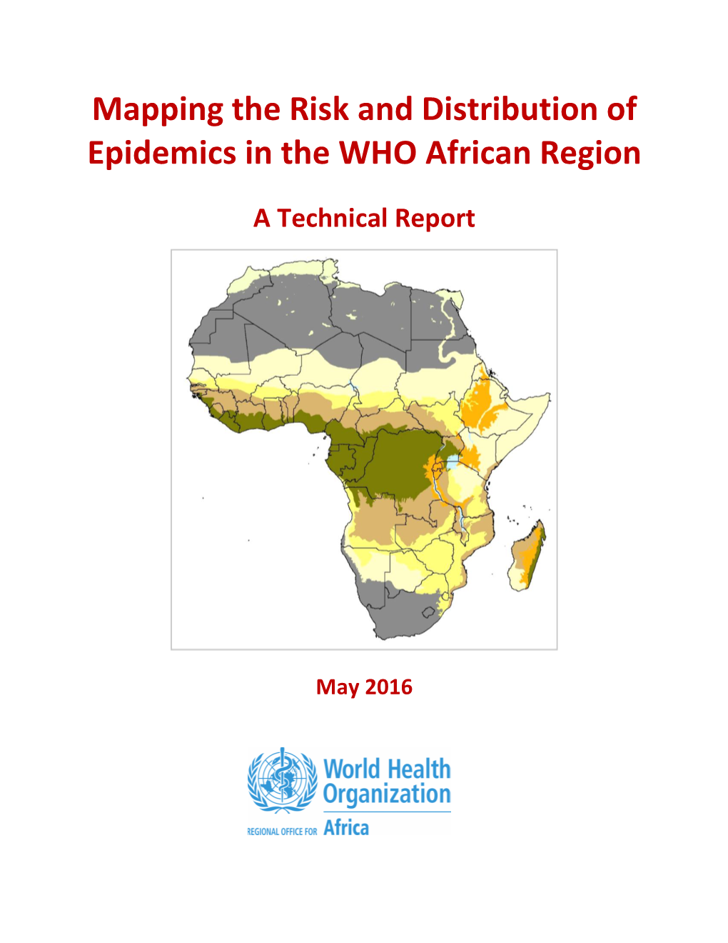 Mapping the Risk and Distribution of Epidemics in the WHO African Region