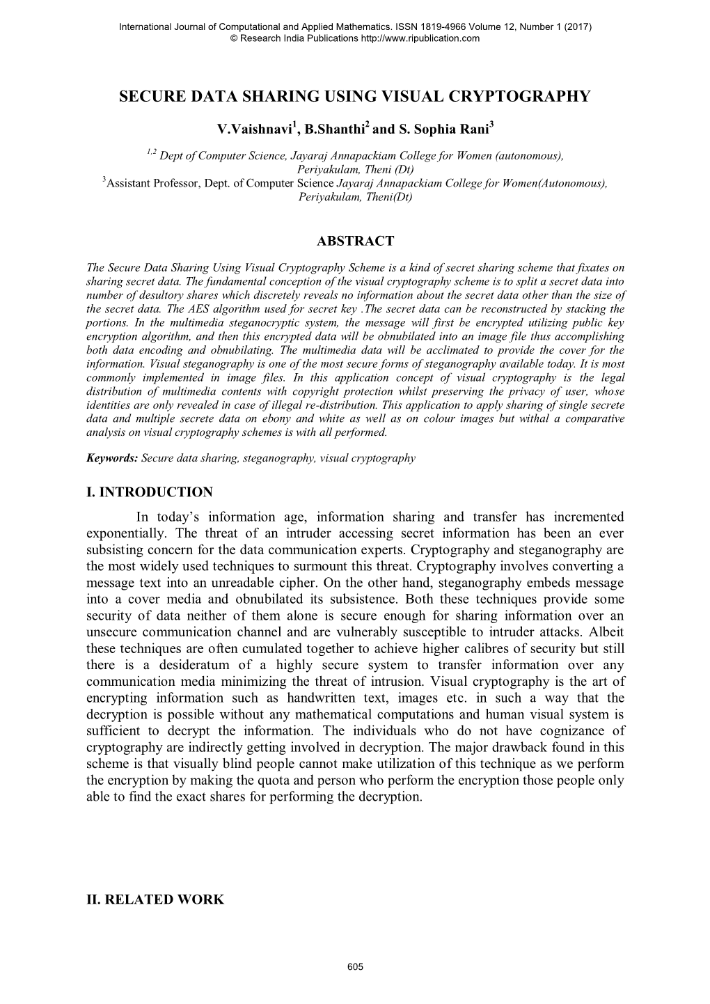 Secure Data Sharing Using Visual Cryptography