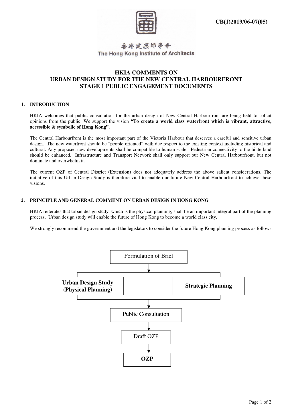 Strategic Planning Urban Design Study