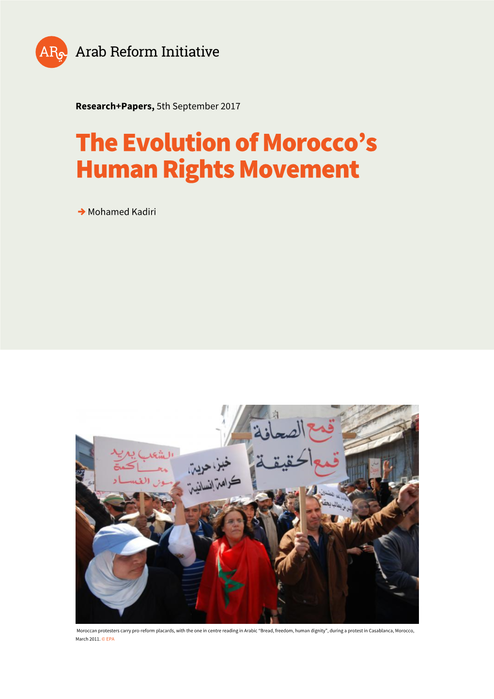 The Evolution of Morocco's Human Rights Movement