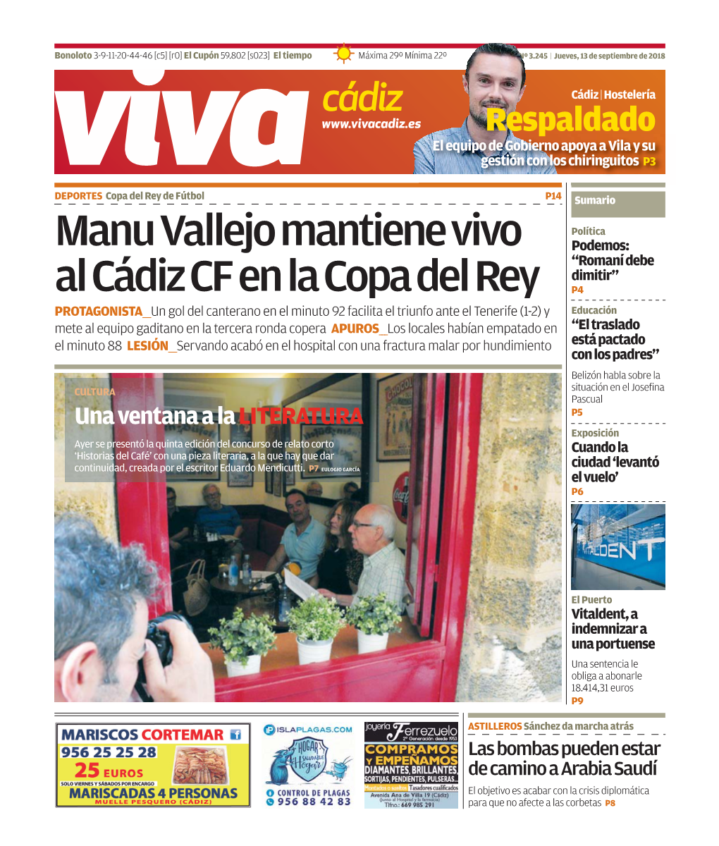 Manu Vallejo Mantiene Vivo Al Cádiz CF En La Copa Del