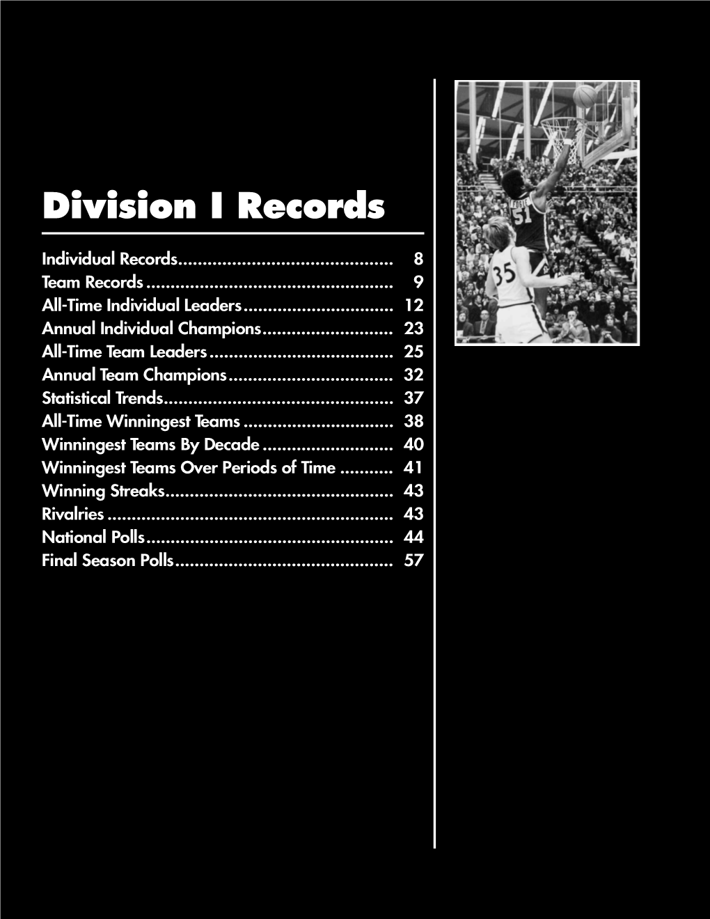 Division I Record S