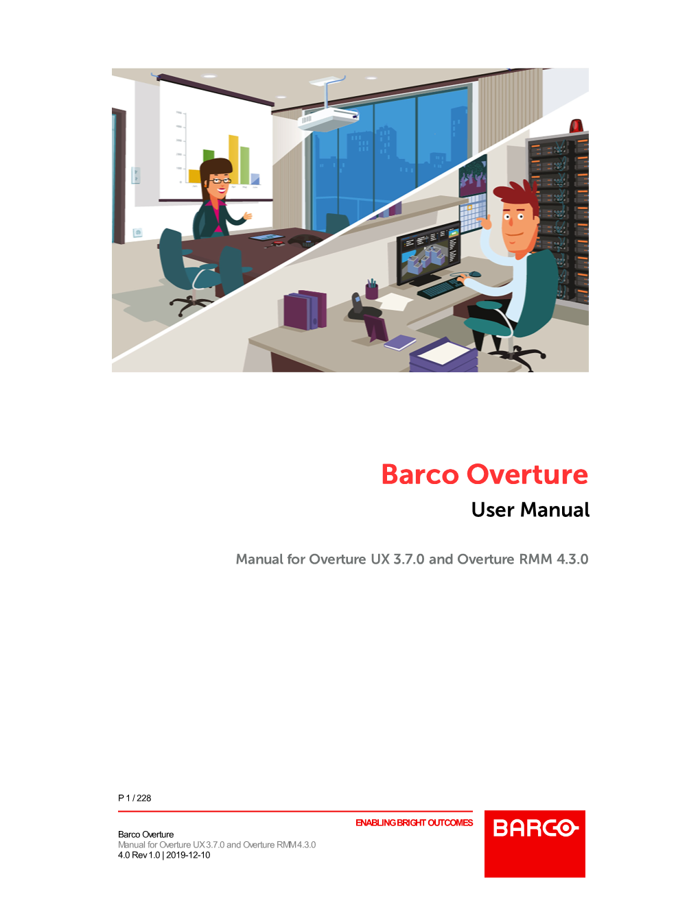 Barco Overture User Manual