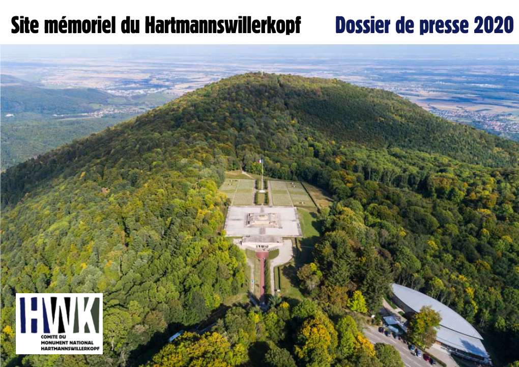 Site Mémoriel Du Hartmannswillerkopf Dossier De Presse 2020