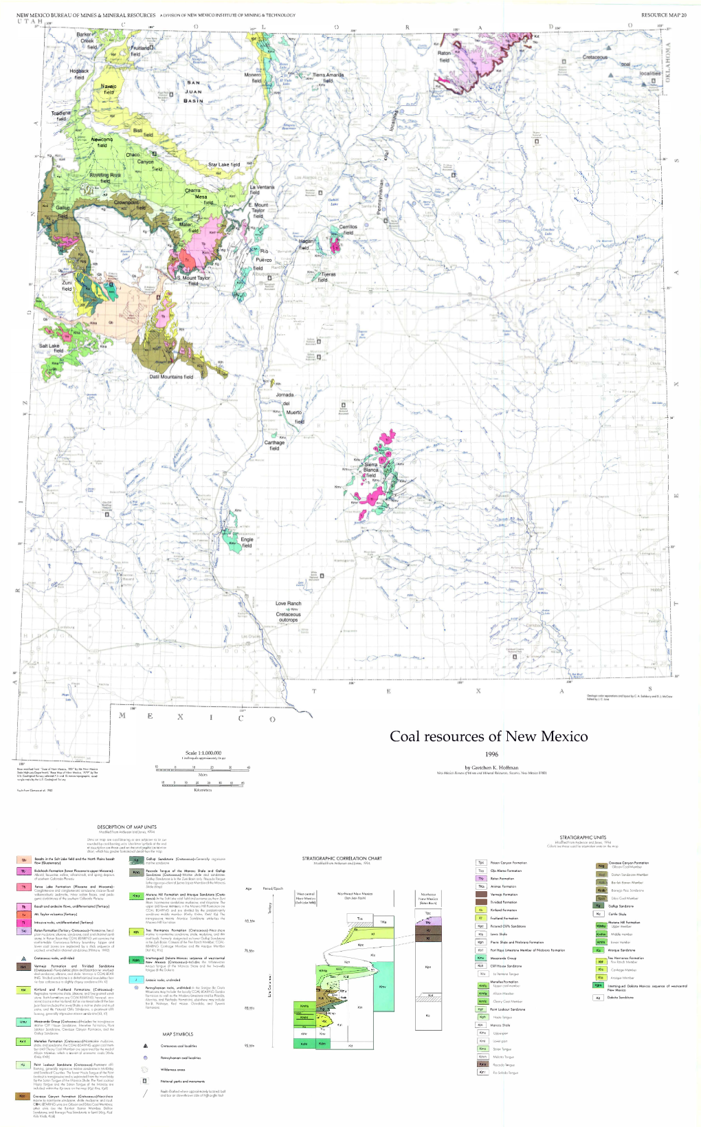 Coal Resources of New Mexico