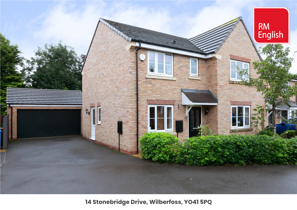 14 Stonebridge Drive, Wilberfoss, YO41