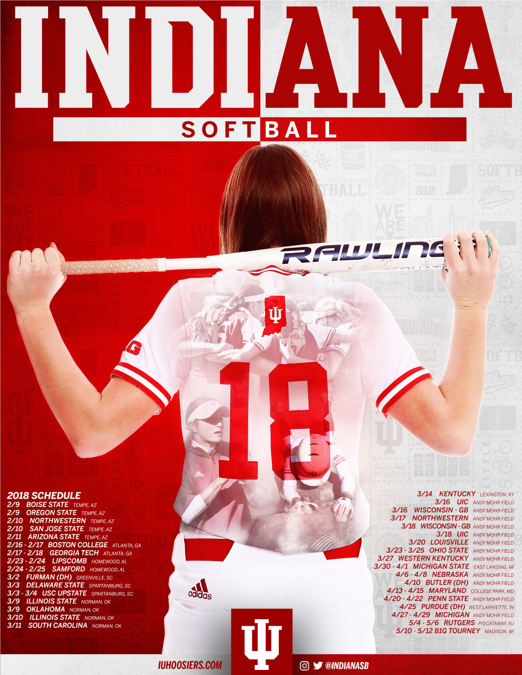 2018 Indiana Softball