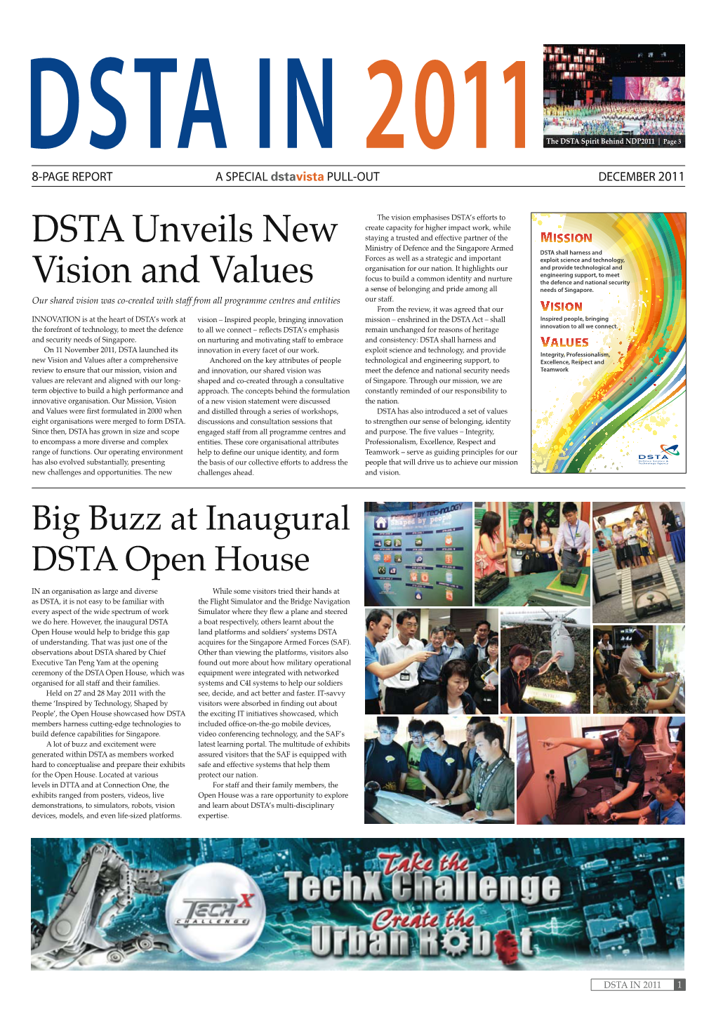 DSTA Unveils New Vision and Values