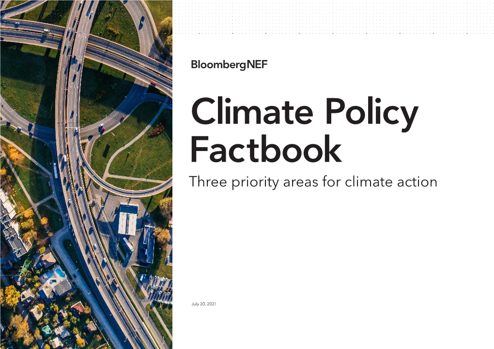 Climate Policy Factbook Three Priority Areas for Climate Action