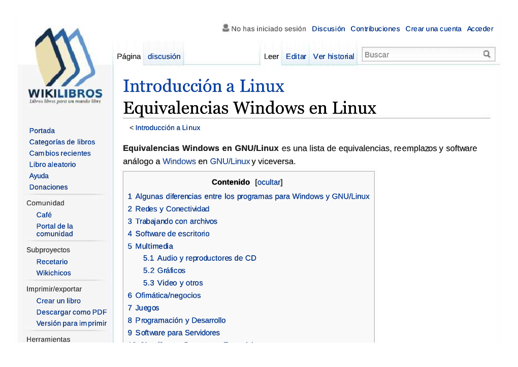 Introducción a Linux Equivalencias Windows En Linux Ivalencias