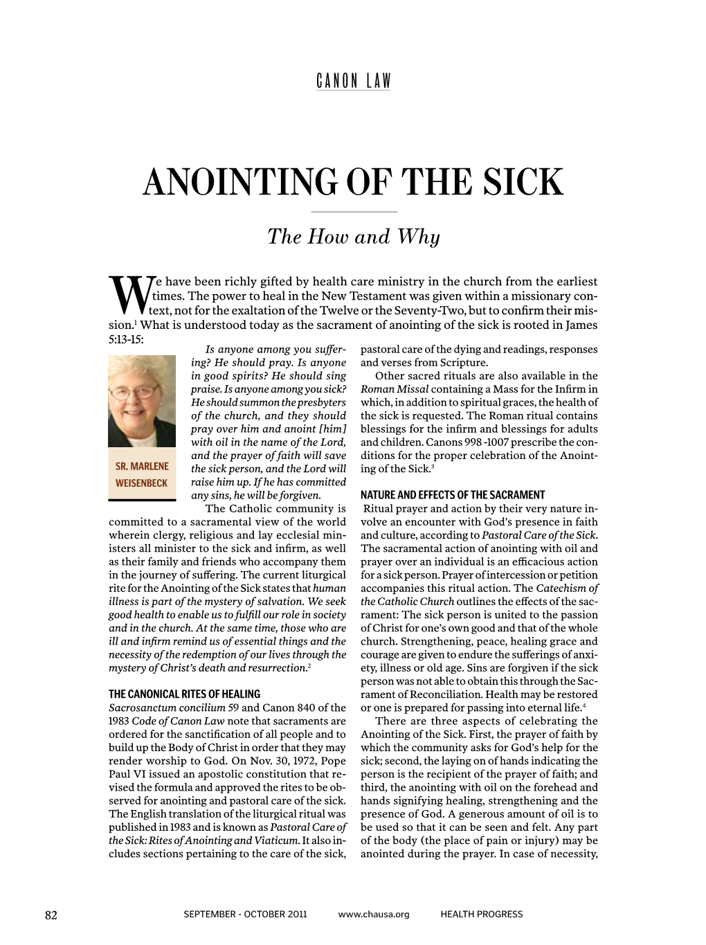 Anointing of the Sick