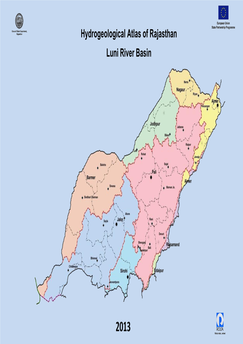 Hydrogeological Atlas of Rajasthan Luni River Basin