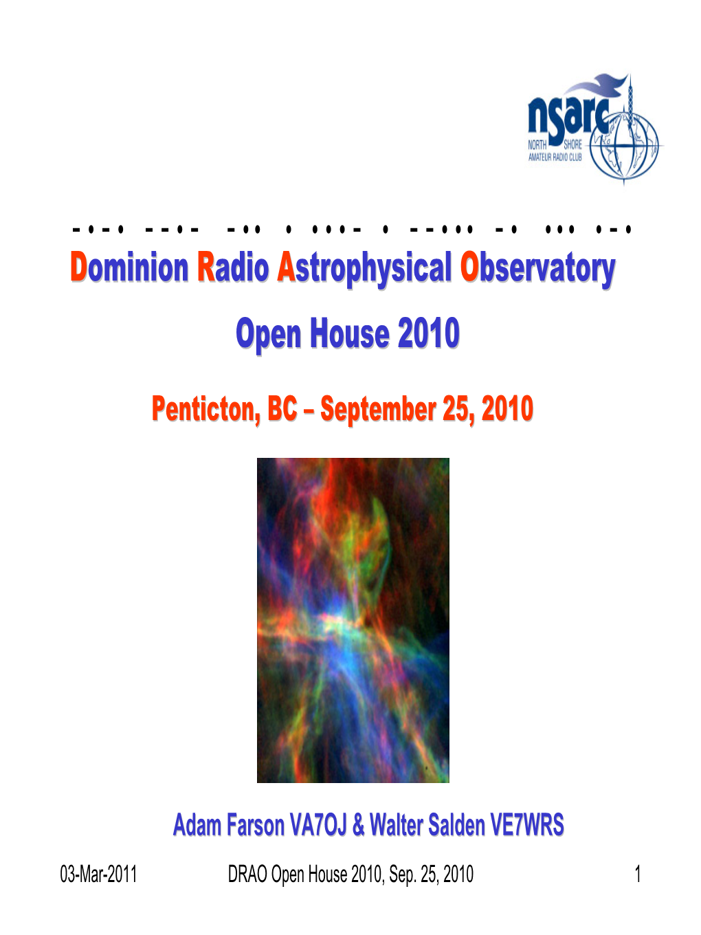 Dominion Radio-Astrophysical Observatory