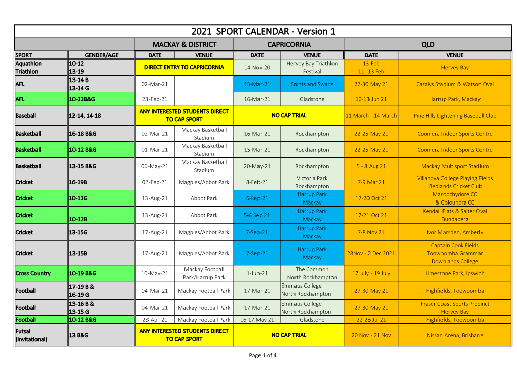 MDSS Calendar 2021 V1 Venues 2.Xlsx