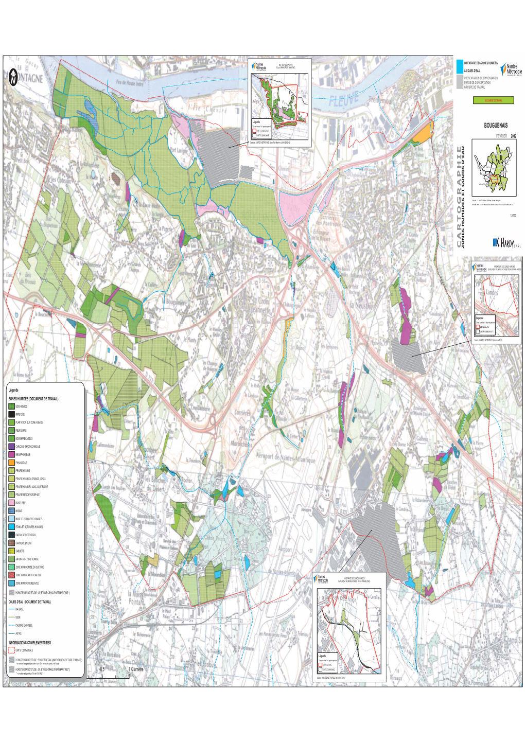 Carte Des Zones Humides Et Cours D'eau PDF 1 Mo