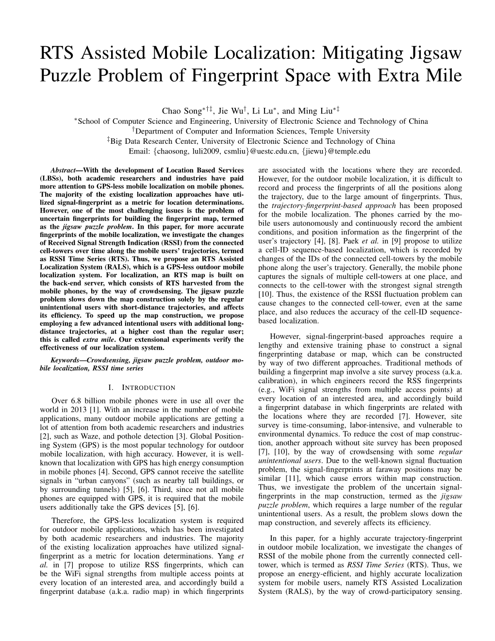 Mitigating Jigsaw Puzzle Problem of Fingerprint Space with Extra Mile