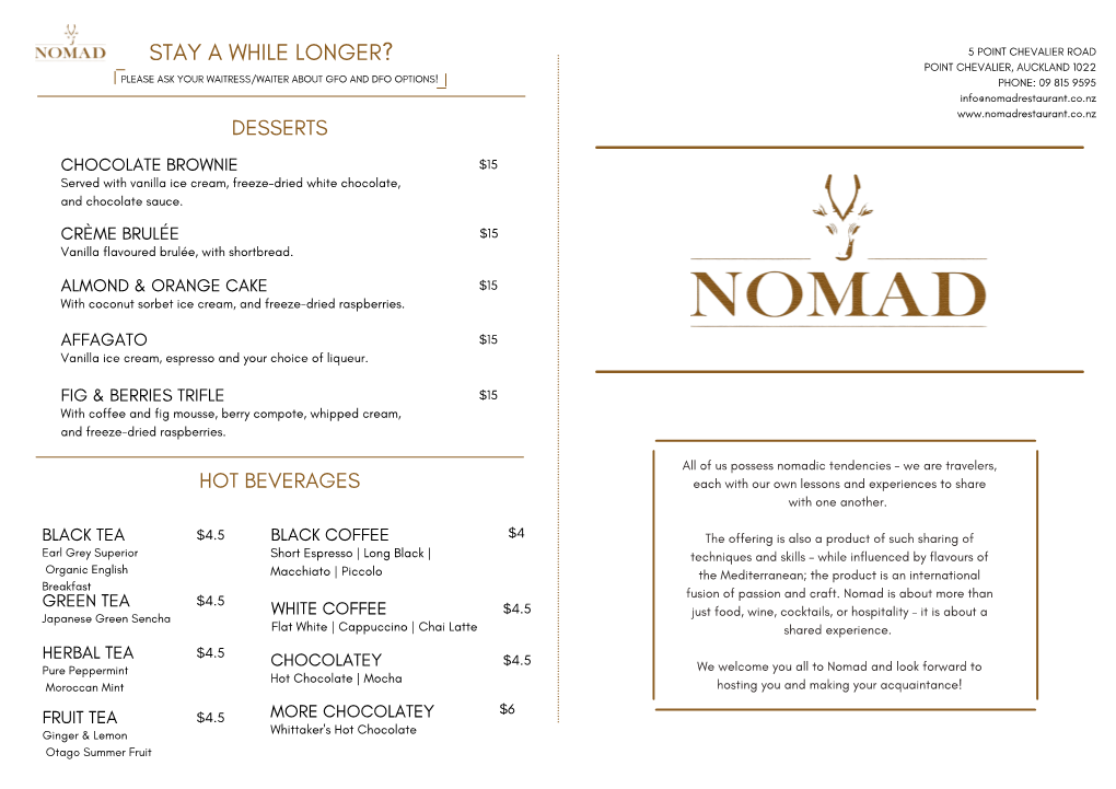 Nomad Menu Folded Option