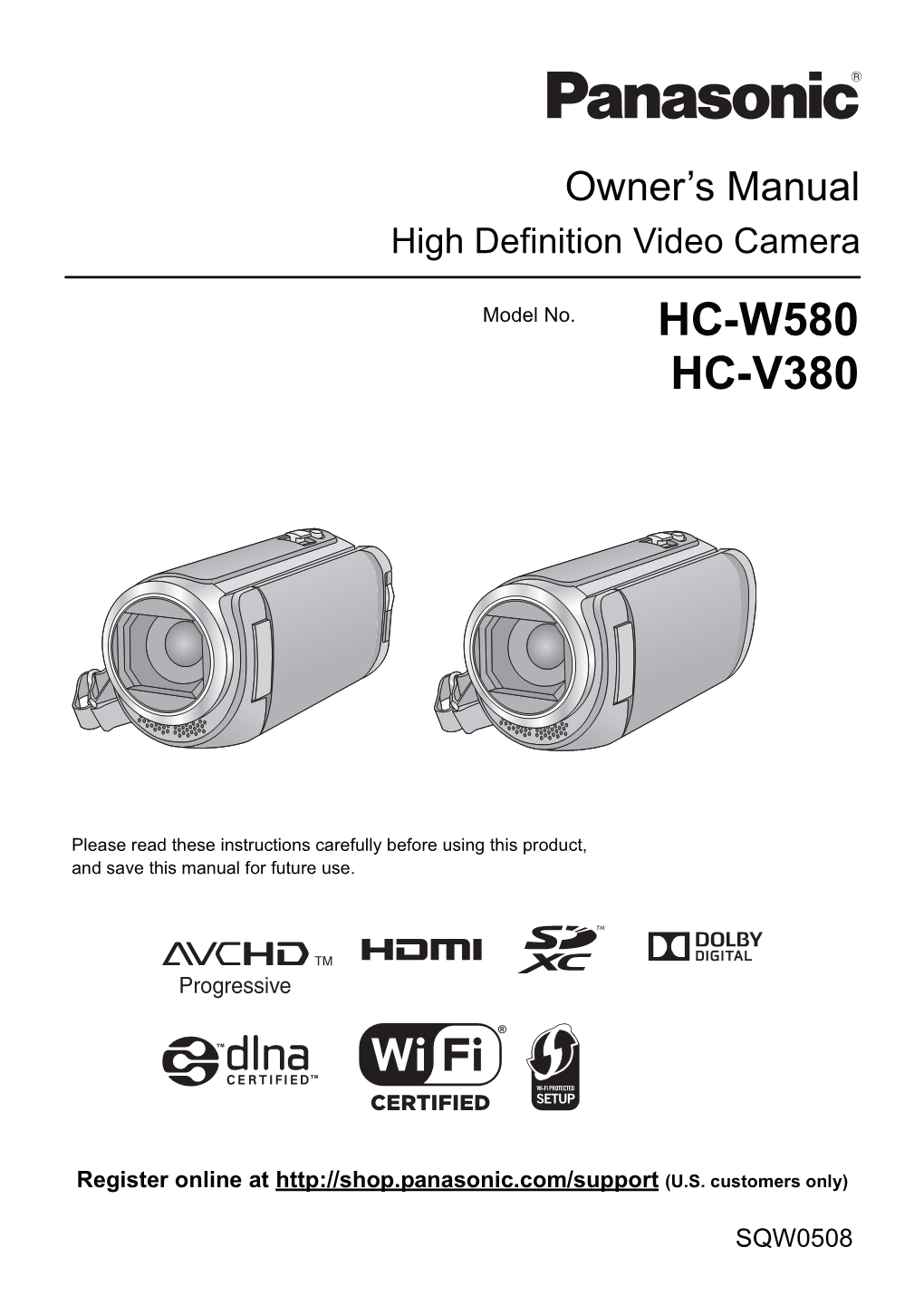 Hc-W580 Hc-V380