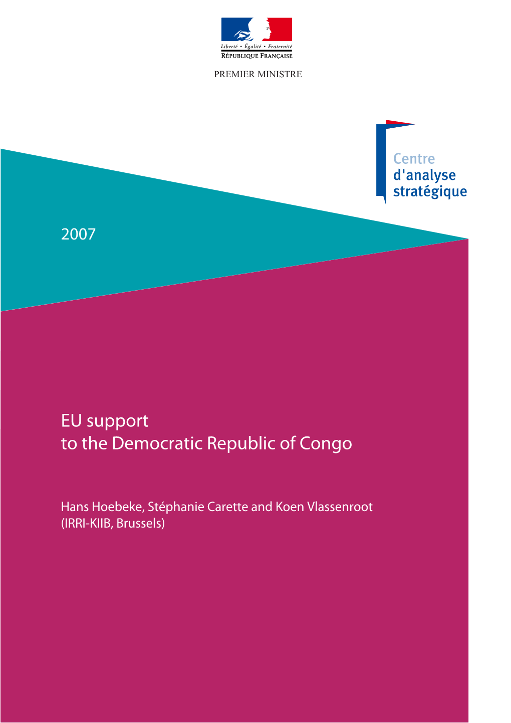 EU Support to the Democratic Republic of Congo